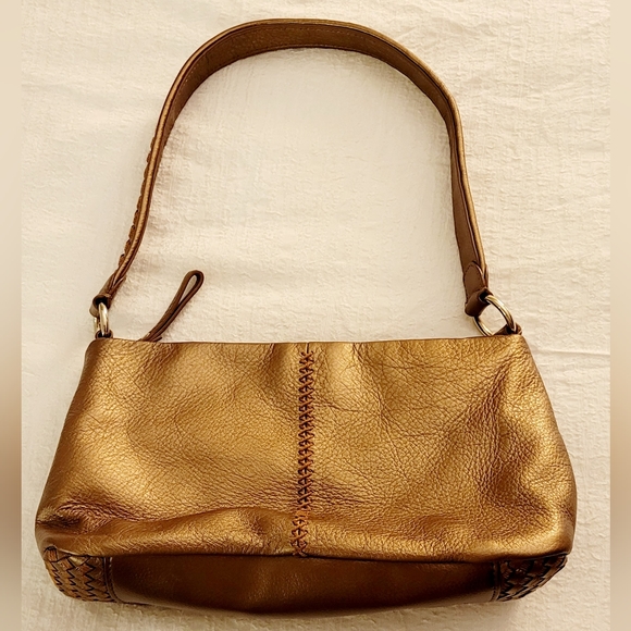 The Sak Pink Label copper leather hobo shoulder bag 100% Leather - Picture 2 of 14